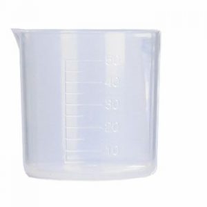 プラスティック・ミニビーカー[50ml]／1個